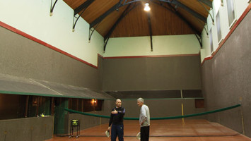 The court tennis facility at Georgian Court University is attracting fresh interest.