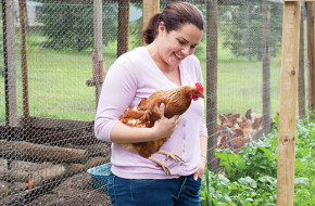 Jennifer Hill visits the Pine Barrens farm that supplies Local Abundance—her meat, fish and produce company—with eggs from free-range chickens.
