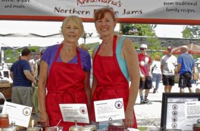 Dominique Debroux, right, and her mom, AnnaMaria, whose generations of family recipes inspired Dominique to create AnnaMaria's Foods.