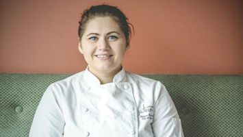 Martyna Krowicka, chef of Restaurant Latour at Crystal Springs Resort, wins an episode of "Chopped." Photo: Rob Yaskovic