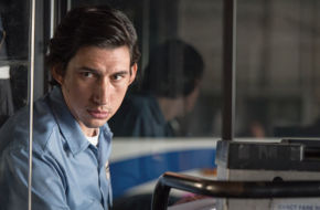 Adam Driver as the bus driver in Paterson.