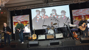 Beatles tribute band Liverpool at The Fest For Beatles Fans.
