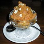 Cinnamon Carrot pudding at Cinnamon Indian Restaurant in Morris Plains, New Jersey