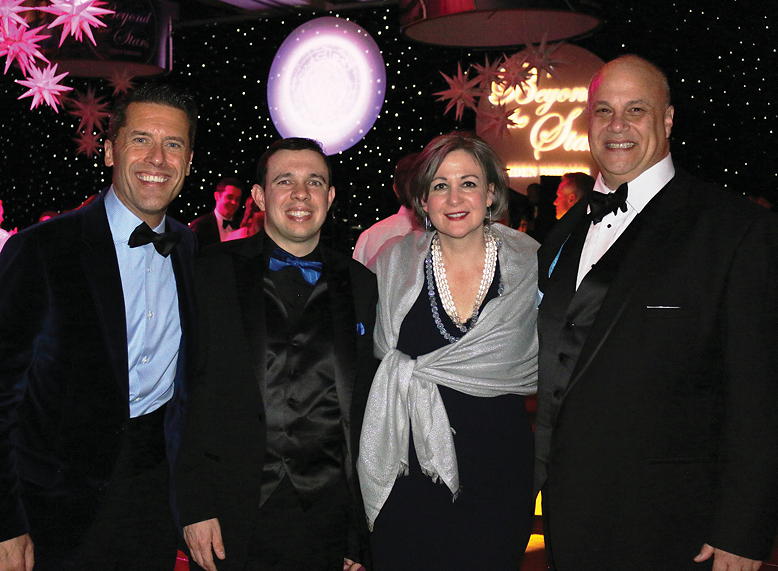 Four people at Eden Autism's 29th annual Eden Dreams Gala