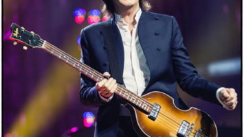 Paul McCartney on his 2015 Out There tour. The former Beatle comes to the Prudential Center in September on his One on One tour.