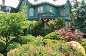 Sights include private gardens at a number of Keyport’s historic waterfront homes