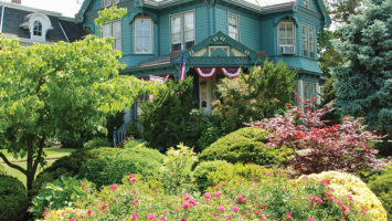 Sights include private gardens at a number of Keyport’s historic waterfront homes