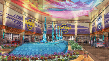 Artist rendering of the new Hard Rock Casino.