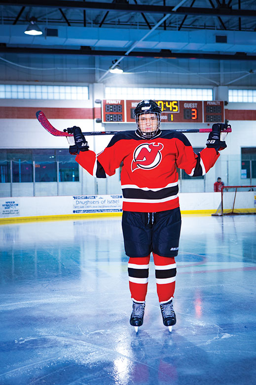 Will Milazzo is a nine-year veteran on the New Jersey Dare Devils, a hockey team for young people with autism and other developmental disabilities.