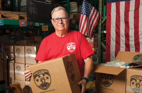 Alan Krutchkoff of Fair Lawn, founder of the non-profit Adopt-a-Soldier Platoon.