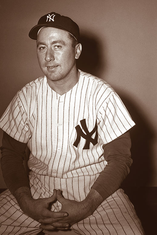 NJ's Snuffy Stirnweiss starred for the Yankees in the 1947 World Series.