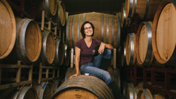 Julianne Donnini of Auburn Road Vineyard & Winery in Pilesgrove—one of New Jersey’s four female head winemakers—has won numerous awards.