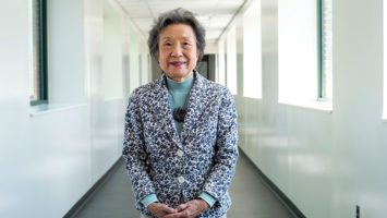 "I'm living every day going up and going down the stairs." --Hyukyung Kang, 85.