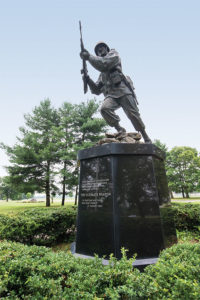 Joint base personnel prepare fighting men and women for battle and more, as epitomized by the base’s iconic Ultimate Weapon statue.