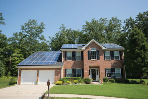 Rooftop solar panels and larger homes for the officers are included.