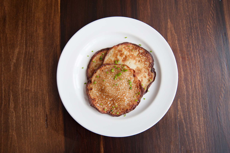 Potato pancakes at Pierogies House