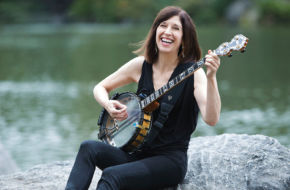 Jersey-bred banjoist Cynthia Sayer will perform an eclectic mix of tango, Western swing and more on September 30 at the Grunin Center in Toms River.