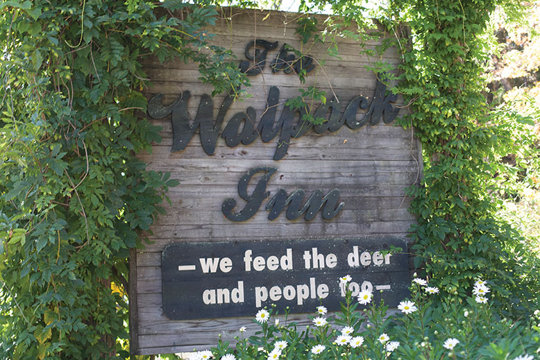 The Walpack Inn, on Route 615, is inviting to all, but hours are limited.