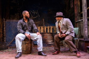 At a rehearsal of August Wilson's "King Hedley II" at Two River Theater in Red Bank