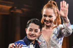 Mindy Scheier and her son Oliver, who inspired her line of adaptive fashion.