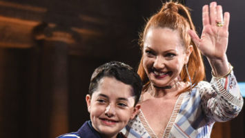 Mindy Scheier and her son Oliver, who inspired her line of adaptive fashion.