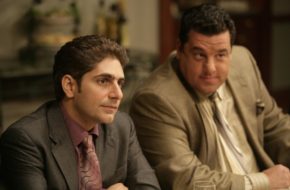 Michael Imperioli and Steve Schirripa on The Sopranos