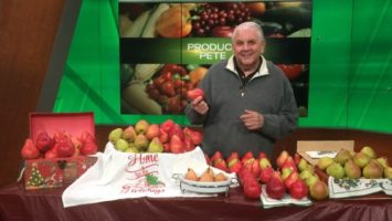 Produce Pete shared information on pears during a recent appearance on NBC.