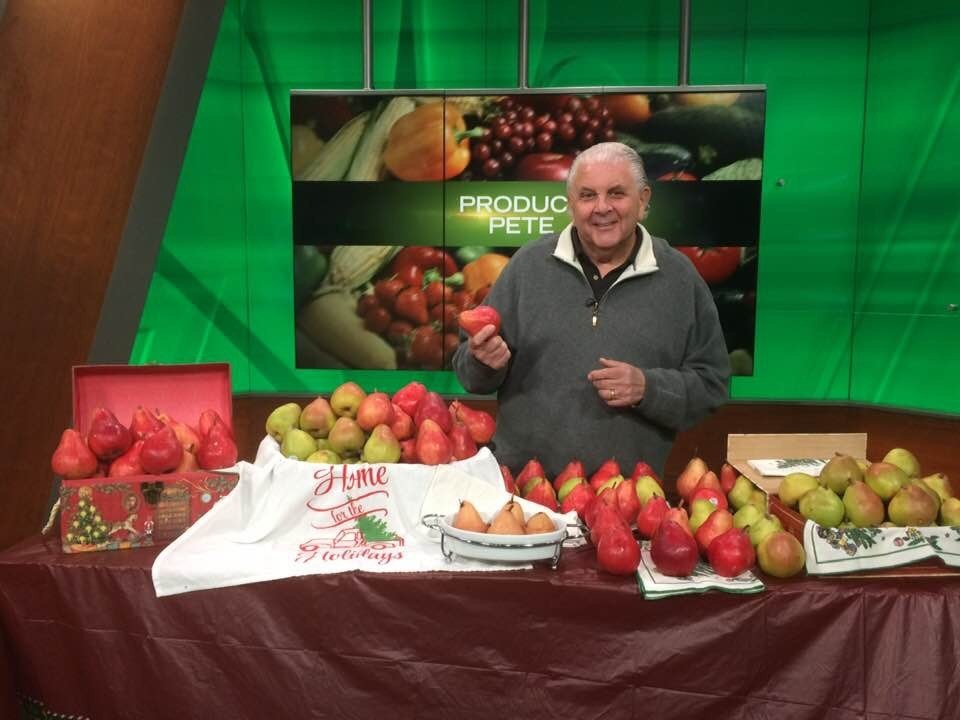 Produce Pete shared information on pears during a recent appearance on NBC.