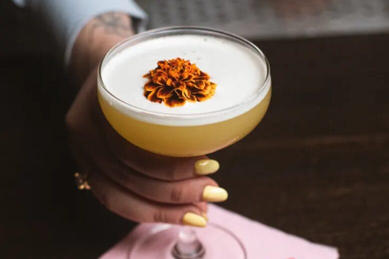 A cocktail at Madame in Jersey City, New Jersey