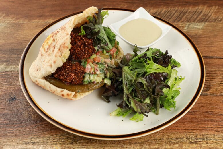 Falafel at Marcel in Montclair, New Jersey
