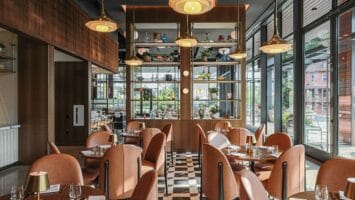 Interior of the Morris Proper in Morristown, New Jersey