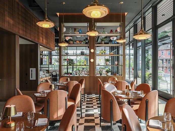 Interior of the Morris Proper in Morristown, New Jersey