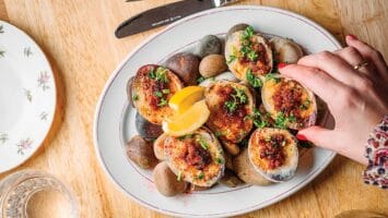 Oysters at Perla Oyster Bar in Maplewood, New Jersey