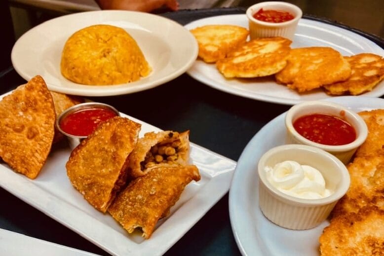 Assorted dishes at Ada’s Gojjo in Asbury Park, New Jersey