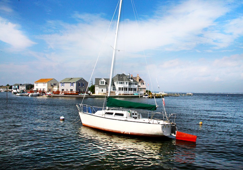 Boat at Jersey Shore