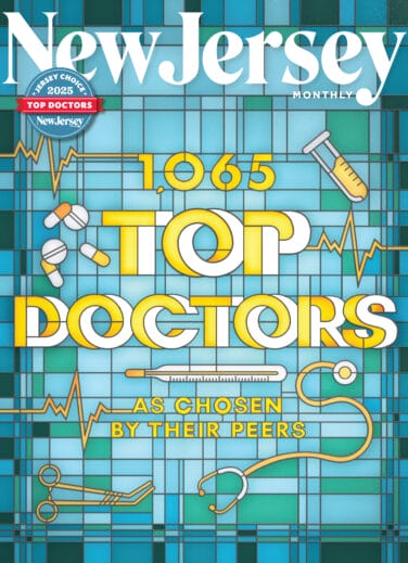 Cover of New Jersey Monthly magazine's November 2025 Top Doctors issue