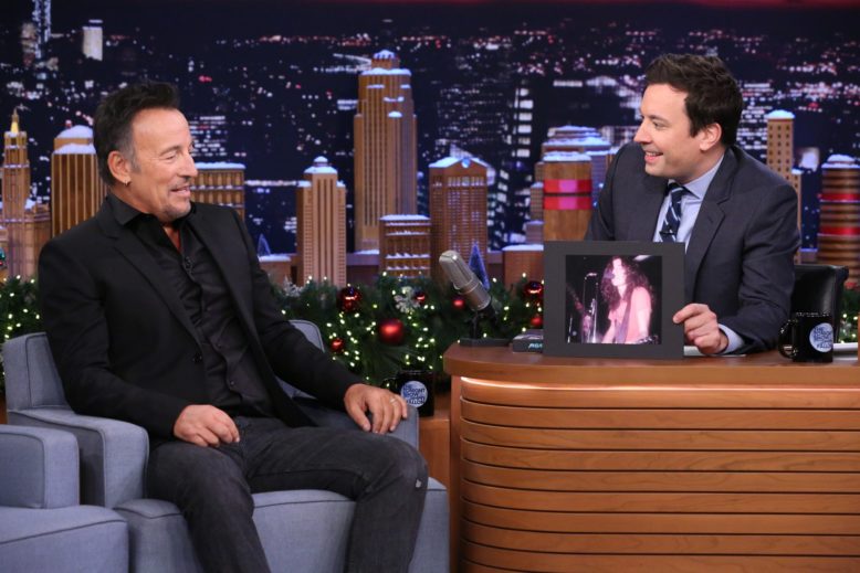 Bruce Springsteen on "The Tonight Show Starring Jimmy Fallon" in December 2020