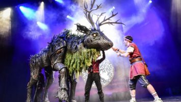 "Dragons and Mythical Beasts" on stage