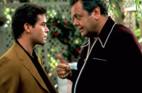 Ray Liotta and Paul Sorvino in Goodfellas