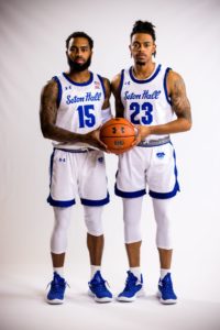 Seton Hall basketball players Jamir and JaQuan Harris