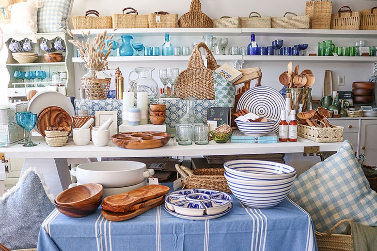 Home items at the Dune Market in Beach Haven