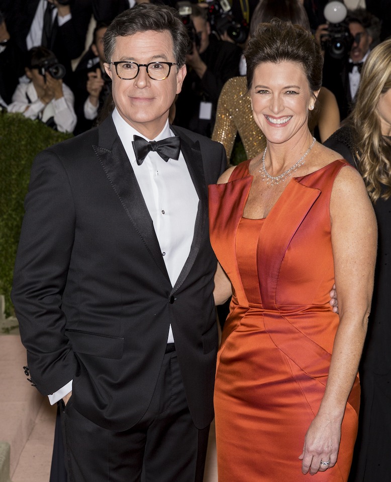 Stephen Colbert and Evelyn McGee Colbert