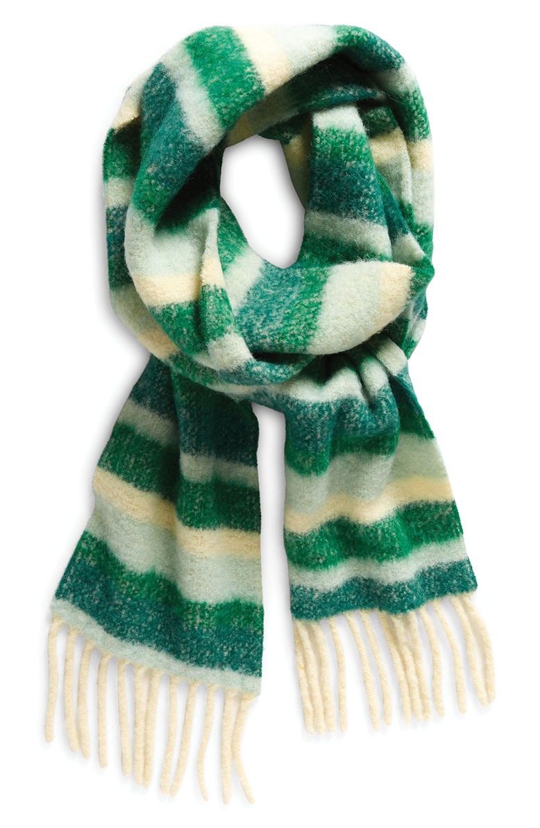 Niko wool-blend scarf