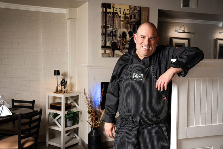 Adam Weiss, chef/owner of F1rst in Hawthorne, NJ