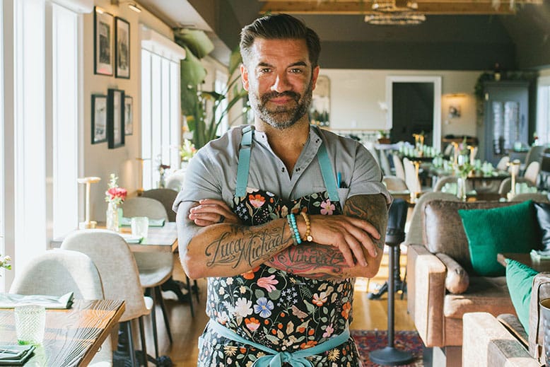 Owner/chef Ryan DePersio at Ember & Eagle in Eatontown