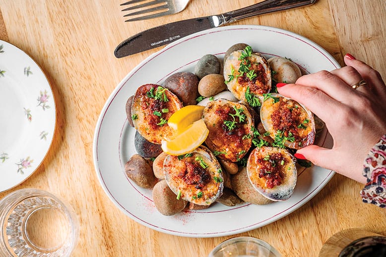 Oysters at Perla Oyster Bar in Maplewood
