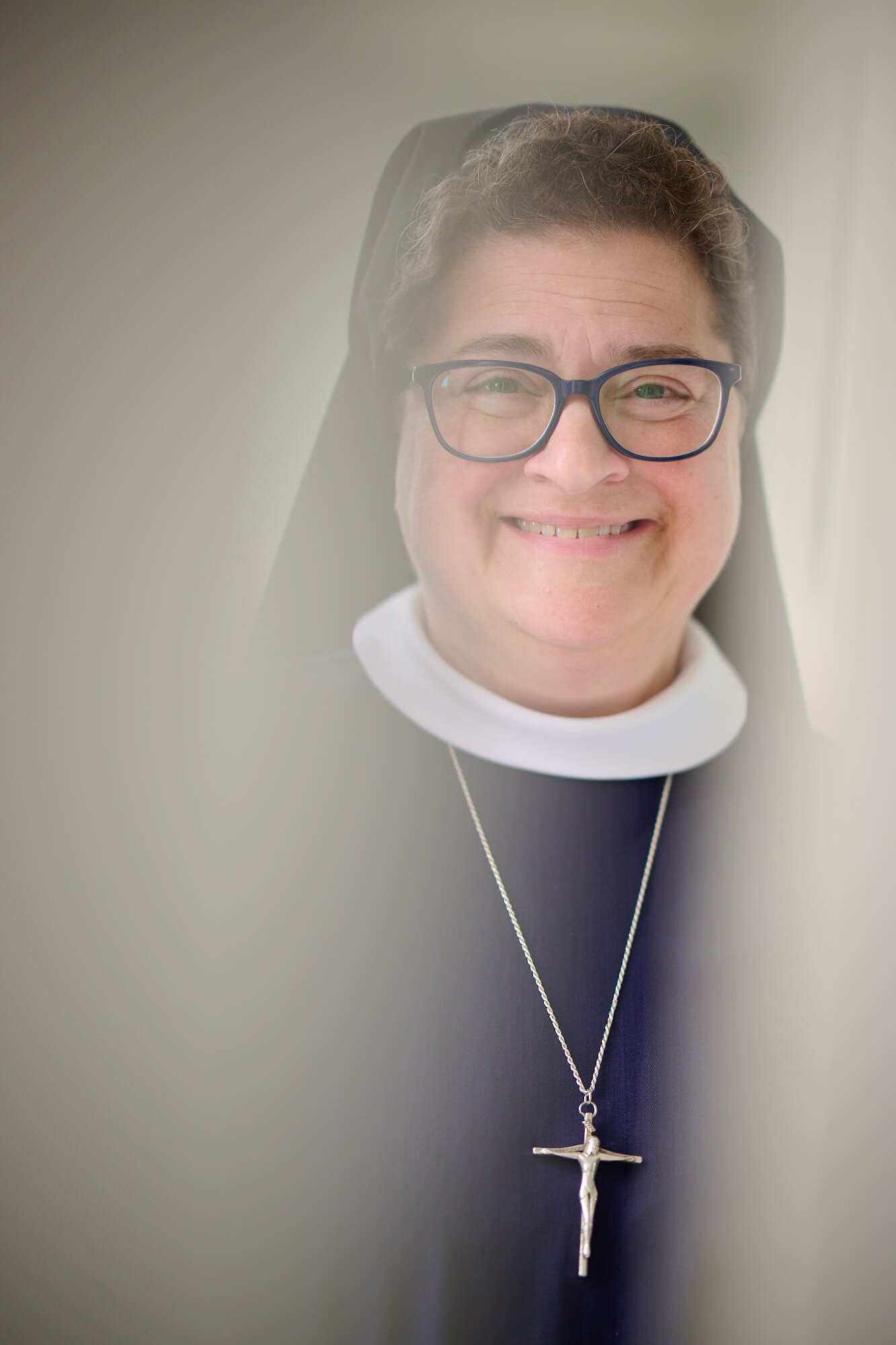 Smiling Catholic nun at Villa Maria by the Sea in Stone Harbor
