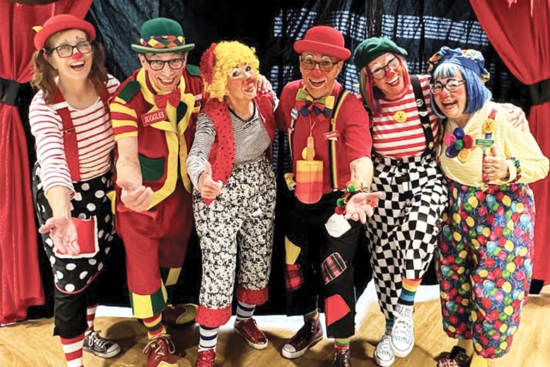 Members of North Jersey nonprofit Call-Us-Clowns
