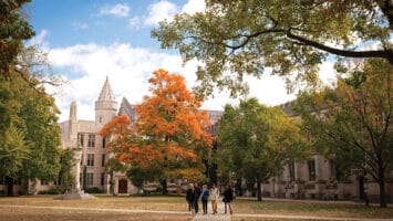 Dickinson and McCosh halls at Princeton University