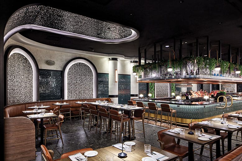 Interior of Drift in Weehawken, New Jersey